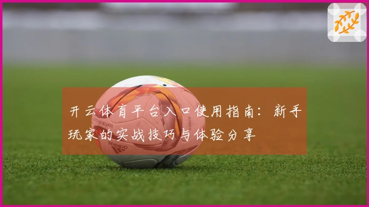 开云体育平台入口使用指南：新手玩家的实战技巧与体验分享